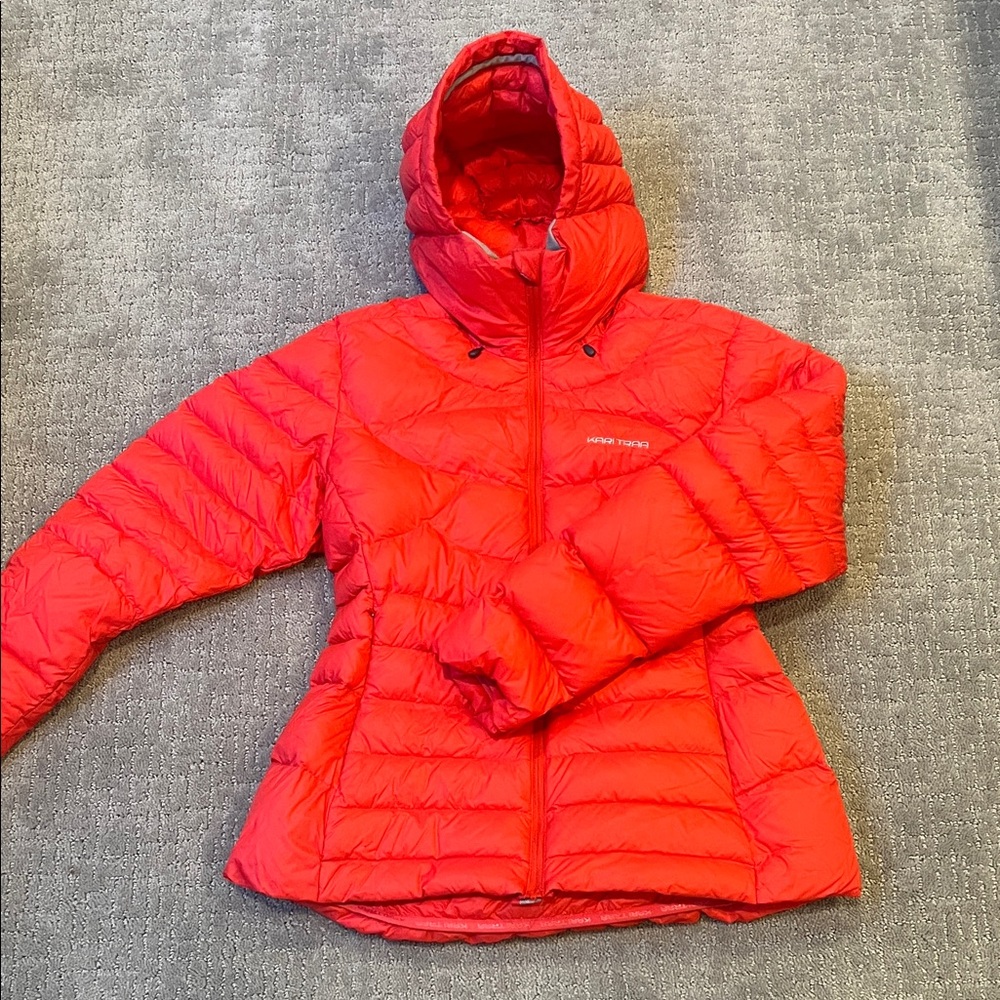Kari Traa Red Puffer Jacket - Picture 2 of 5